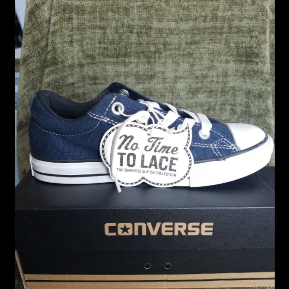 Converse Slip-on blue size 3 - Picture 2 of 8